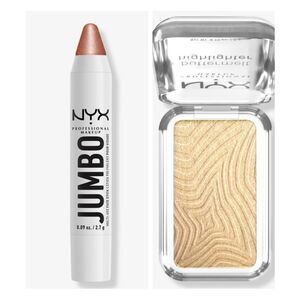 NYX Professional Makeup Jumbo Highlighter Stick & Buttermelt Highlight